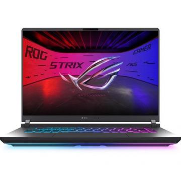 Laptop Gaming ASUS ROG Strix G16 G615LM (Procesor Intel® Core™ Ultra 7 255HX (30M Cache, up to 5.20 GHz), 16inch 2.5K 240Hz, 16GB, 1TB SSD, NVIDIA GeForce RTX 5060 @8GB, Negru/Gri) Laptop Gaming ASUS ROG Strix G16 G615LM (Procesor Intel® Core™ Ultra 7 255HX (30M Cache, up to 5.20 GHz), 16inch 2.5K 240Hz, 16GB, 1TB SSD, NVIDIA GeForce RTX 5060 @8GB, Negru/Gri)