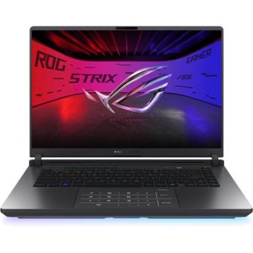 Laptop Gaming ASUS ROG Strix G16 G615LW (Procesor Intel® Core™ Ultra 9 275HX (36M Cache, up to 5.40 GHz), 16inch 2.5K 240Hz, 32GB DDR5, 1TB SSD, NVIDIA GeForce RTX 5080 @16GB, Negru/Gri) Laptop Gaming ASUS ROG Strix G16 G615LW (Procesor Intel® Core™ Ultra 9 275HX (36M Cache, up to 5.40 GHz), 16inch 2.5K 240Hz, 32GB DDR5, 1TB SSD, NVIDIA GeForce RTX 5080 @16GB, Negru/Gri)