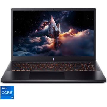 Acer Laptop Gaming Acer Nitro V 15 ANV15-52, Display 15.6 FHD 1920x1080, IPS, Procesor Intel® Core™ i7-13620H, Memorie RAM 16GB DDR4, Capacitate de stocare 1TB SSD, Placa video dedicata GeForce RTX 5060 8GB, No OS, Negru Acer Laptop Gaming Acer Nitro V 15 ANV15-52, Display 15.6 FHD 1920x1080, IPS, Procesor Intel® Core™ i7-13620H, Memorie RAM 16GB DDR4, Capacitate de stocare 1TB SSD, Placa video dedicata GeForce RTX 5060 8GB, No OS, Negru