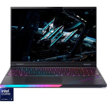 Acer Laptop Gaming Acer Predator Helios PH16-73-95AA, 16 inch, WQXGA OLED, Intel® Core™ Ultra 9 275HX, 32GB DDR5, 2x 1TB SSD, GeForce RTX 5070 Ti 12GB, Windows 11 Pro, Negru Acer Laptop Gaming Acer Predator Helios PH16-73-95AA, 16 inch, WQXGA OLED, Intel® Core™ Ultra 9 275HX, 32GB DDR5, 2x 1TB SSD, GeForce RTX 5070 Ti 12GB, Windows 11 Pro, Negru