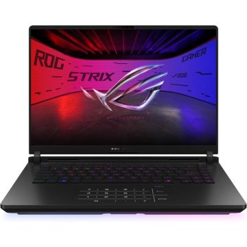 Asus Laptop Gaming Asus ROG Strix SCAR G635LW, Intel Core Ultra 9 275HX, 16 inch 2.5K, 32GB RAM, 2TB SSD, nVidia RTX 5080 16GB, Free DOS, Negru Asus Laptop Gaming Asus ROG Strix SCAR G635LW, Intel Core Ultra 9 275HX, 16 inch 2.5K, 32GB RAM, 2TB SSD, nVidia RTX 5080 16GB, Free DOS, Negru