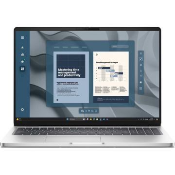 Dell Laptop DELL Pro 16 PC16255, Displat 16'' FHD+ 1920x1200, Touch, Procesor AMD Ryzen™ AI 7 PRO 350, Memorie RAM 32GB DDR5, Capacitate de stocare 512GB SSD, Placa video integrata AMD Radeon 860M, Windows 11 Pro, Argintiu Dell Laptop DELL Pro 16 PC16255, Displat 16'' FHD+ 1920x1200, Touch, Procesor AMD Ryzen™ AI 7 PRO 350, Memorie RAM 32GB DDR5, Capacitate de stocare 512GB SSD, Placa video integrata AMD Radeon 860M, Windows 11 Pro, Argintiu