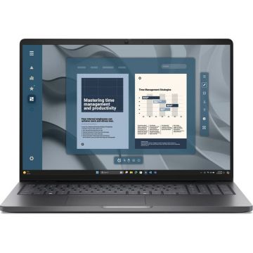 Dell Laptop DELL Pro 16 PC16255, Display 16'' FHD+ 1920 x 1200, Procesor AMD Ryzen™ 5 220, Memorie RAM 16GB DDR5, Capacitate de stocare 512GB SSD, Placa video integrata AMD Radeon 740M, Windows 11 Pro, Magnetite Dell Laptop DELL Pro 16 PC16255, Display 16'' FHD+ 1920 x 1200, Procesor AMD Ryzen™ 5 220, Memorie RAM 16GB DDR5, Capacitate de stocare 512GB SSD, Placa video integrata AMD Radeon 740M, Windows 11 Pro, Magnetite