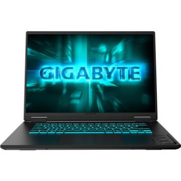 Gigabyte Laptop pentru gaming GIGABYTE A16, 3VHK3EE894SD, Display 16 WUXGA 1920 x 1200, Procesor AMD Ryzen 7 260, Memorie RAM 16 GB DDR5, Capacitate de stocare 1 TB SSD, Placa video dedicata nVidia GeForce RTX 5060 8GB GDDR7, Negru Gigabyte Laptop pentru gaming GIGABYTE A16, 3VHK3EE894SD, Display 16 WUXGA 1920 x 1200, Procesor AMD Ryzen 7 260, Memorie RAM 16 GB DDR5, Capacitate de stocare 1 TB SSD, Placa video dedicata nVidia GeForce RTX 5060 8GB GDDR7, Negru