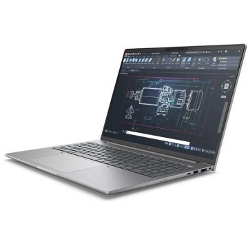 HP Laptop HP ZBook AI 8 G1i, Intel Core Ultra 9 285H, 16 inch, RAM 64GB, SSD 1TB, Intel Arc 140T, Windows 11 Pro, Argintiu HP Laptop HP ZBook AI 8 G1i, Intel Core Ultra 9 285H, 16 inch, RAM 64GB, SSD 1TB, Intel Arc 140T, Windows 11 Pro, Argintiu