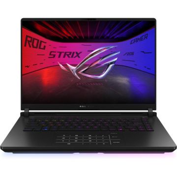 Laptop ROG Strix SCAR 16 G635LW-RW065 16 inch 2.5K 240Hz Intel Core Ultra 9 275HX 64GB DDR5 2TB SSD nVidia GeForce RTX 5080 16GB Off Black Laptop ROG Strix SCAR 16 G635LW-RW065 16 inch 2.5K 240Hz Intel Core Ultra 9 275HX 64GB DDR5 2TB SSD nVidia GeForce RTX 5080 16GB Off Black