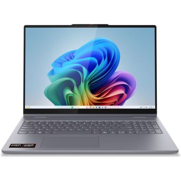 Lenovo Laptop Lenovo IdeaPad 5 2-in-1 16AKP10, Display 16'' WUXGA 1920 x 1200, IPS, Touch, Procesor AMD Ryzen™ Al 7 350, Memorie RAM 16GB LPDDR5x, Capacitate de stocare 1TB SSD, Placa video integrata AMD Radeon 860M, Windows 11 Home, Gri Lenovo Laptop Lenovo IdeaPad 5 2-in-1 16AKP10, Display 16'' WUXGA 1920 x 1200, IPS, Touch, Procesor AMD Ryzen™ Al 7 350, Memorie RAM 16GB LPDDR5x, Capacitate de stocare 1TB SSD, Placa video integrata AMD Radeon 860M, Windows 11 Home, Gri