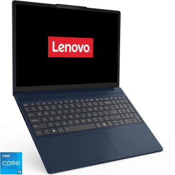 Lenovo Laptop Lenovo IdeaPad Slim 3 15IRH10, Display 15.3'' WUXGA 1920 x 1200, IPS, Procesor Intel® Core™ i5-13420H, Memorie RAM 24GB DDR5, Capacitate de stocare 1TB SSD, Placa video Integrata Intel UHD, No OS, Albastru Lenovo Laptop Lenovo IdeaPad Slim 3 15IRH10, Display 15.3'' WUXGA 1920 x 1200, IPS, Procesor Intel® Core™ i5-13420H, Memorie RAM 24GB DDR5, Capacitate de stocare 1TB SSD, Placa video Integrata Intel UHD, No OS, Albastru
