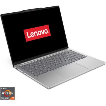 Lenovo Laptop Lenovo IdeaPad Slim 5 13ARP10, Display 13.3'' WUXGA 1920 x 1200, IPS, Procesor AMD Ryzen™ 7 7735HS, Memorie RAM 16GB LPDDR5x, Capacitate de stocare 1TB SSD, Placa video integrata AMD Radeon 680M, No OS, Gri Lenovo Laptop Lenovo IdeaPad Slim 5 13ARP10, Display 13.3'' WUXGA 1920 x 1200, IPS, Procesor AMD Ryzen™ 7 7735HS, Memorie RAM 16GB LPDDR5x, Capacitate de stocare 1TB SSD, Placa video integrata AMD Radeon 680M, No OS, Gri