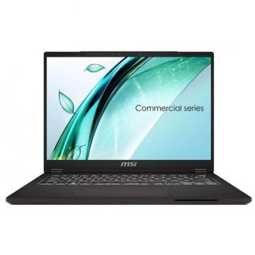 MSI Laptop MSI Commercial 14 H A13MG-255PL, Intel® Core™ i7 13700H, 35.6 cm (14), Full HD+, 32 GB DDR4-SDRAM, 1 TB SSD, Iris Xe Graphics, Windows 11 Pro, Gri inchis MSI Laptop MSI Commercial 14 H A13MG-255PL, Intel® Core™ i7 13700H, 35.6 cm (14), Full HD+, 32 GB DDR4-SDRAM, 1 TB SSD, Iris Xe Graphics, Windows 11 Pro, Gri inchis