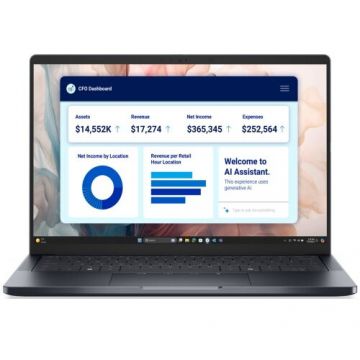Dell Laptop Dell Pro 14 Premium PA14250, Intel Core Ultra 7 266V, 14 inch WUXGA, 16GB RAM, 512GB SSD, Windows 11 Pro, Gri (INT Keyboard) Dell Laptop Dell Pro 14 Premium PA14250, Intel Core Ultra 7 266V, 14 inch WUXGA, 16GB RAM, 512GB SSD, Windows 11 Pro, Gri (INT Keyboard)