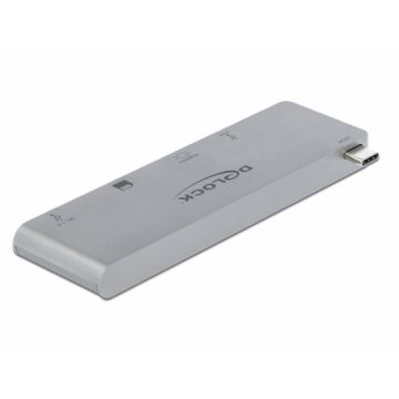 Delock Docking Station pentru MacBook USB 3.1-C la HDMI / 1 x SD / 1 x micro SD cu PD 3.0, Delock 87745 Delock Docking Station pentru MacBook USB 3.1-C la HDMI / 1 x SD / 1 x micro SD cu PD 3.0, Delock 87745
