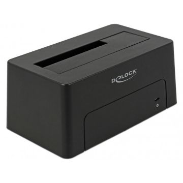 Delock Docking Station USB 3.1-C pentru HDD/SSD SATA 2.5+3.5, Delock 63958 Delock Docking Station USB 3.1-C pentru HDD/SSD SATA 2.5+3.5, Delock 63958