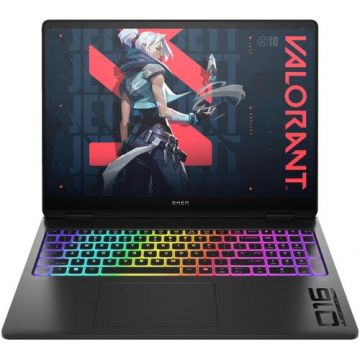 Laptop Gaming HP OMEN MAX 16-ah0007nn (Procesor Intel® Core™ Ultra 7 255HX (30M Cache, up to 5.20 GHz), 16inch WQXGA OLED 48-240Hz, 32GB DDR5, 1TB SSD, NVIDIA GeForce RTX 5080 @16GB, Negru) Laptop Gaming HP OMEN MAX 16-ah0007nn (Procesor Intel® Core™ Ultra 7 255HX (30M Cache, up to 5.20 GHz), 16inch WQXGA OLED 48-240Hz, 32GB DDR5, 1TB SSD, NVIDIA GeForce RTX 5080 @16GB, Negru)