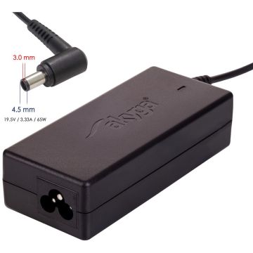 AKYGA Incarcator Laptop Akyga AK-ND-58, Compatibil Dell, 65 W, Negru AKYGA Incarcator Laptop Akyga AK-ND-58, Compatibil Dell, 65 W, Negru