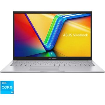 Asus Laptop ASUS Vivobook 15 A1504VA, Procesor Intel® Core™ i3-1315U, Display 15.6'' Full HD (1920 x 1080), IPS, Memorie RAM 8GB DDR4, Capacitate 512GB SSD, Placa video integrata Intel® Graphics, No OS, Cool Silver Asus Laptop ASUS Vivobook 15 A1504VA, Procesor Intel® Core™ i3-1315U, Display 15.6'' Full HD (1920 x 1080), IPS, Memorie RAM 8GB DDR4, Capacitate 512GB SSD, Placa video integrata Intel® Graphics, No OS, Cool Silver
