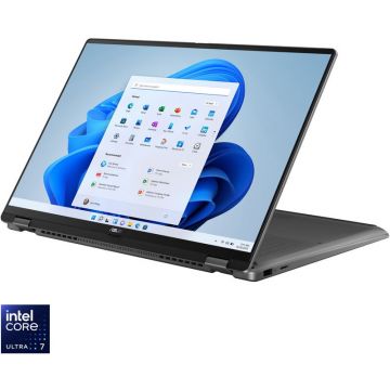 Asus Laptop ASUS Vivobook 16 Flip TP3607SA, Procesor Intel® Core™ Ultra 7 256V, Display 16'' 3K (2880 x 1800), OLED, Touch, Memorie RAM 16GB LPDDR5x, Capacitate 1TB SSD, Placa video integrata Intel® Arc™ Graphics, Windows 11 Pro, Matte Gray Asus Laptop ASUS Vivobook 16 Flip TP3607SA, Procesor Intel® Core™ Ultra 7 256V, Display 16'' 3K (2880 x 1800), OLED, Touch, Memorie RAM 16GB LPDDR5x, Capacitate 1TB SSD, Placa video integrata Intel® Arc™ Graphics, Windows 11 Pro, Matte Gray