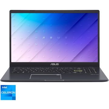 Asus Laptop ASUS Vivobook Go 15 E510KA, Procesor Intel® Celeron® N4500, Display 15.6'' Full HD (1920x1080), Memorie RAM 8GB DDR4, Capacitate 512GB SSD, Placa video integrata Intel® HD Graphics, No OS, Peacock Blue Asus Laptop ASUS Vivobook Go 15 E510KA, Procesor Intel® Celeron® N4500, Display 15.6'' Full HD (1920x1080), Memorie RAM 8GB DDR4, Capacitate 512GB SSD, Placa video integrata Intel® HD Graphics, No OS, Peacock Blue
