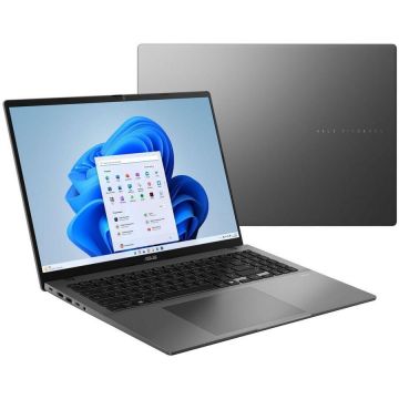 Asus Laptop Asus Vivobook S16 M3607HA-RP003W , Ryzen 7 260, 16'', 16GB RAM, 1TB,  Windows 11Home, Gri Asus Laptop Asus Vivobook S16 M3607HA-RP003W , Ryzen 7 260, 16'', 16GB RAM, 1TB,  Windows 11Home, Gri