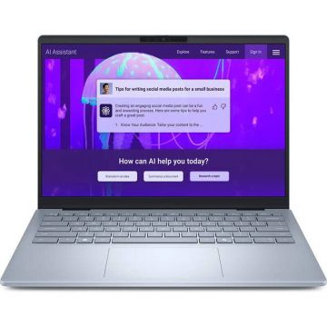 Dell Laptop Dell 14 Plus DB14250, Intel Core Ultra 9 288V, 14 inch WQXGA, 32GB RAM, 1TB SSD, Windows 11 Pro, Albastru (INT Keyboard) Dell Laptop Dell 14 Plus DB14250, Intel Core Ultra 9 288V, 14 inch WQXGA, 32GB RAM, 1TB SSD, Windows 11 Pro, Albastru (INT Keyboard)