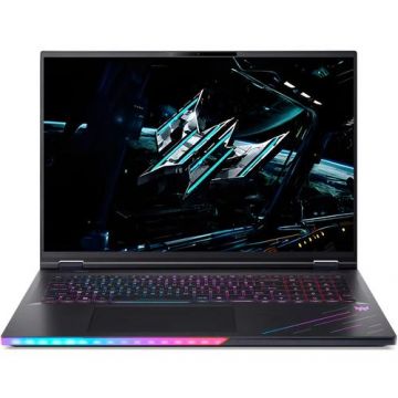 Laptop Gaming Acer Predator Helios 18 AI PH18-73 (Procesor Intel® Core™ Ultra 9 275HX (36M Cache, up to 5.40 GHz), 18inch WQUXGA Mini LED 120Hz, 64GB DDR5, 2 x 1TB SSD, NVIDIA GeForce RTX 5090 @24GB, Win 11 Pro, Negru) Laptop Gaming Acer Predator Helios 18 AI PH18-73 (Procesor Intel® Core™ Ultra 9 275HX (36M Cache, up to 5.40 GHz), 18inch WQUXGA Mini LED 120Hz, 64GB DDR5, 2 x 1TB SSD, NVIDIA GeForce RTX 5090 @24GB, Win 11 Pro, Negru)