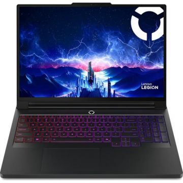 Laptop Gaming Lenovo Legion Pro 7 16AFR10H (Procesor AMD Ryzen™ 9 9955HX (64M Cache, up to 5.4 GHz), 16inch WQXGA OLED 240Hz G-Sync, 64GB DDR5, 1TB SSD, NVIDIA GeForce RTX 5070 Ti @12GB, Negru) Laptop Gaming Lenovo Legion Pro 7 16AFR10H (Procesor AMD Ryzen™ 9 9955HX (64M Cache, up to 5.4 GHz), 16inch WQXGA OLED 240Hz G-Sync, 64GB DDR5, 1TB SSD, NVIDIA GeForce RTX 5070 Ti @12GB, Negru)