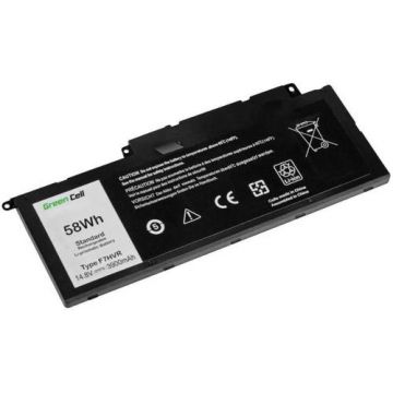 Baterie Laptop Green Cell F7HVR pentru Dell Inspiron 15 7537, 17 7737, Li-Poly 4 celule